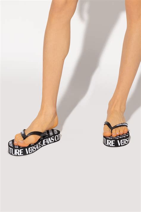 versace jeans couture slide|versace jeans couture flip flops.